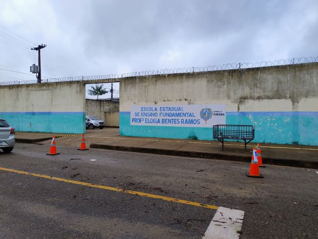 Escola Eloisa Bentes Ramos - Flodoaldo Pontes Pinto / Foto: Ricardo Brandão - Portalrondonia.com